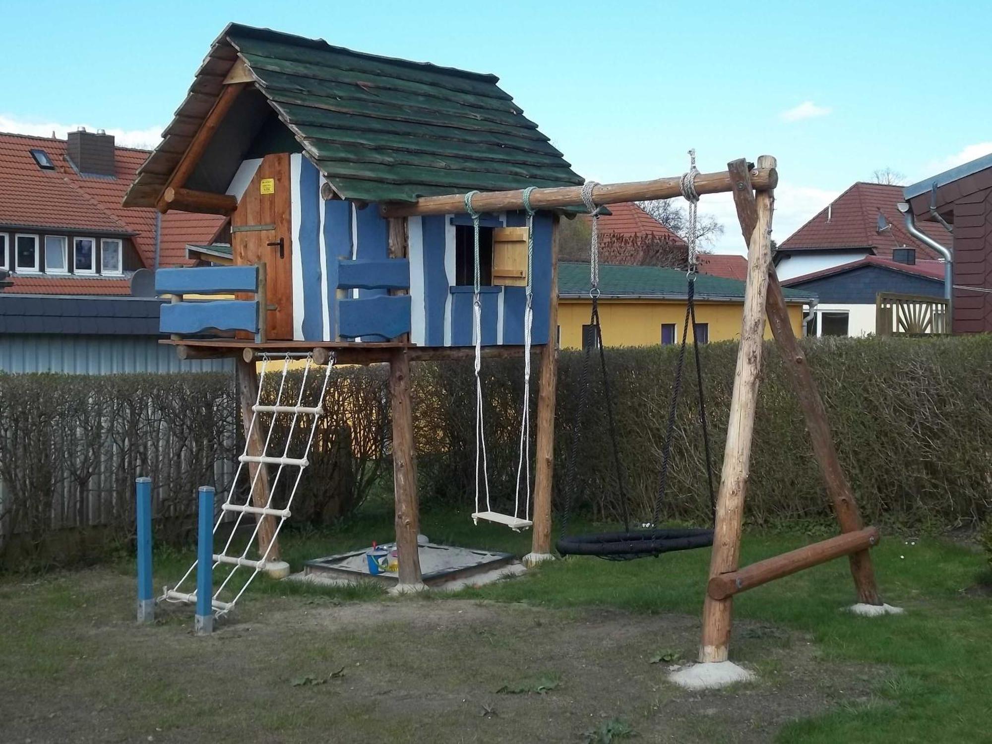 Bungalow Am Fleesensee Unter Göhren Dış mekan fotoğraf